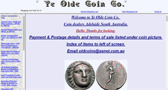 Desktop Screenshot of oldcoin.com.au